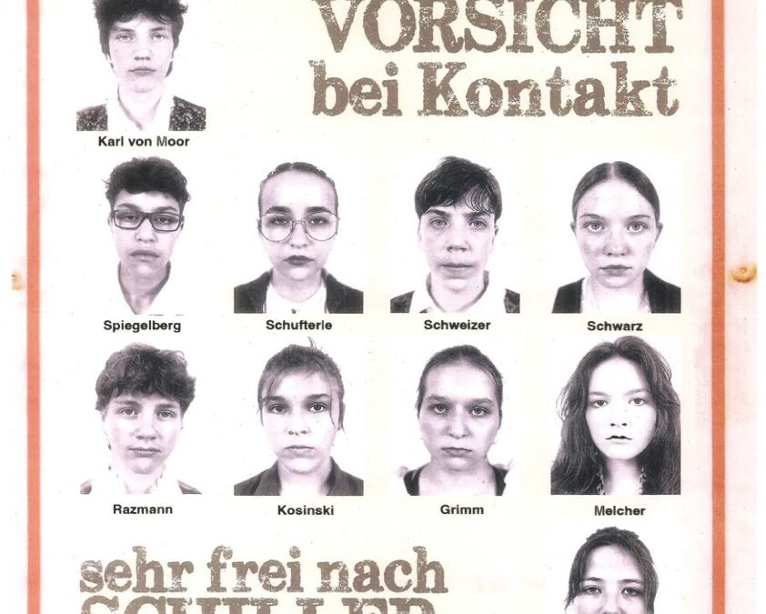 „Die Räuber“ Theaterstück der Theater AG am 21. & 22. 08 2026 um 19:30 Uhr